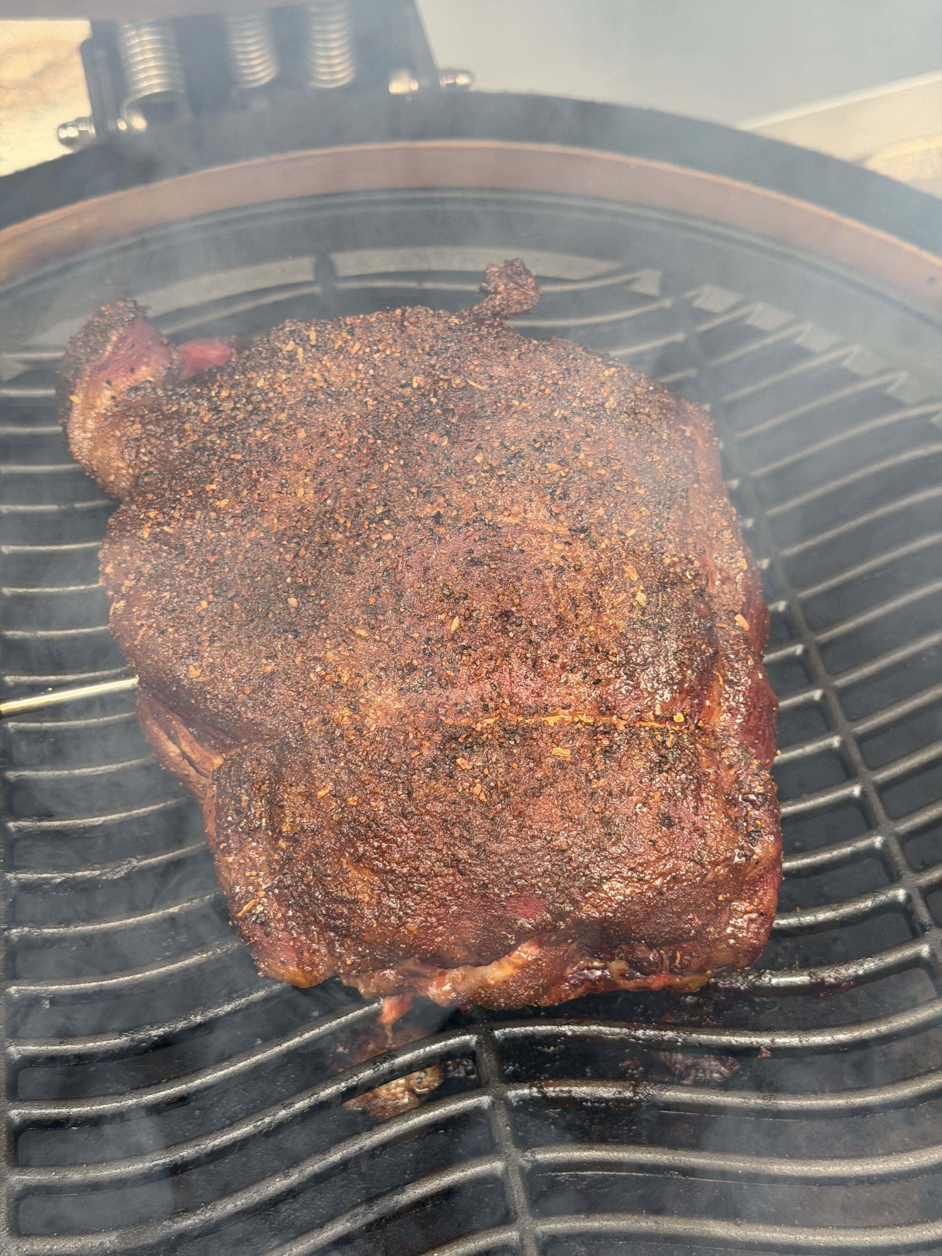 Glazed BBQ ribs with a rich, caramelized sauce finish
